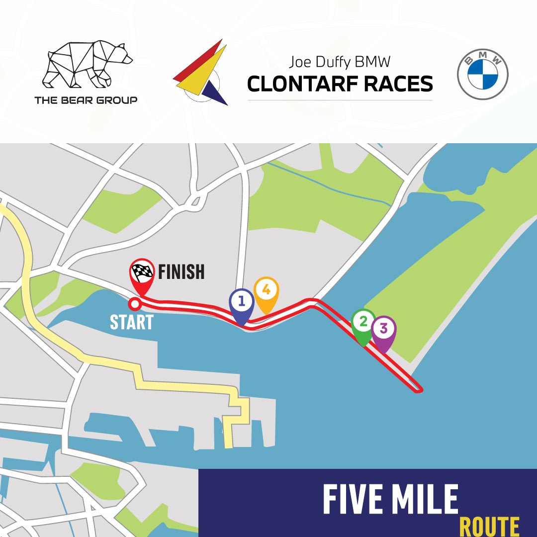 Clontarf Half Marathon & 5 mile - July 8th